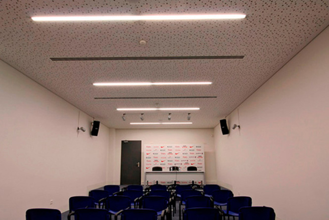 Soluciones de iluminación Ditalight para instalaciones deportivas ejemplo 4