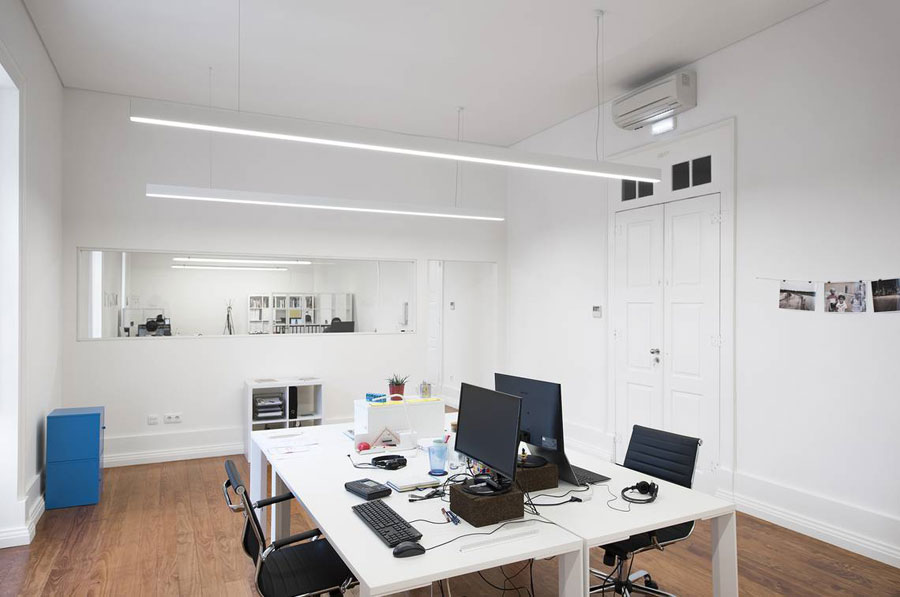 Iluminación oficinas y lugares de trabajo